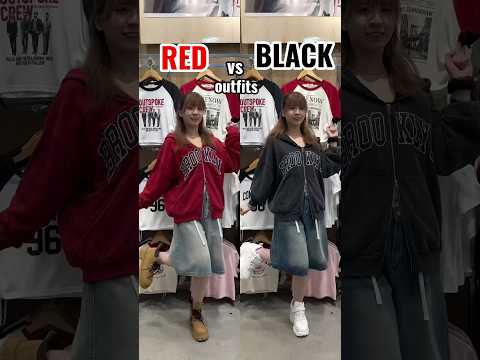 REDとBLACKのスタイル対決！最新トレンドの韓国ファッションも紹介 サムネイル