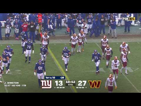 What a way to end the game in Washington