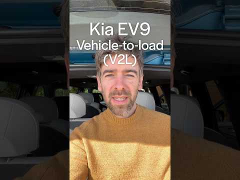 Bidirectional charging in Kia EV9: power your vacuum, fridge, even your house! #V2L #V2G #EV