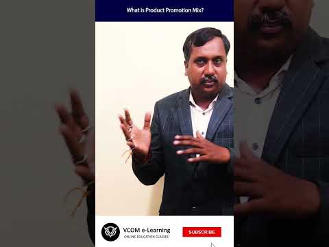 What is Product Promotion Mix? – #shortvideo #principlesofmarketing  -Video@9