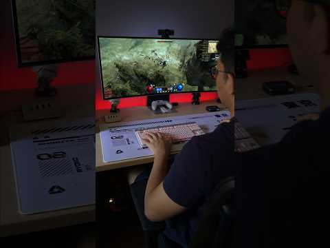 Gaming On OLED Monitor Is Another Level of Experience #gaming #oled