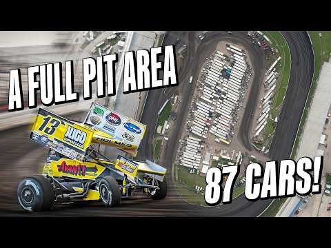 87 410 Sprint Cars And A Wild Capitani Classic! - dirt track racing video image