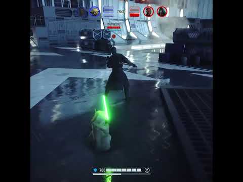 That was Awkward 😬 #starwars #battlefront2 #starwarsduels