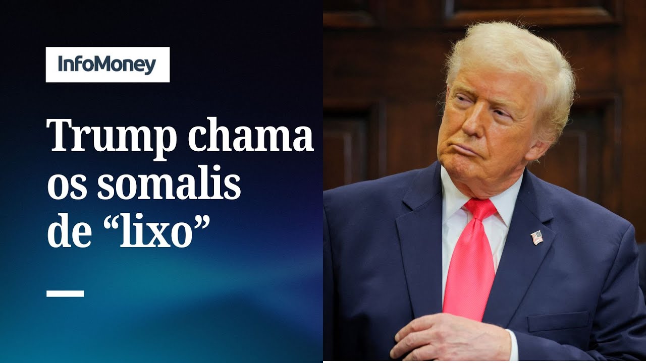 EUA suspendem pedidos de imigração de 19 países; Trump chama somalis de “lixo” | InfoMoney News