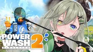 【 PowerWash Simulator 2 】　ウボボボボボボボッォオオッ！！！！！🌊　【  堰代ミコ / ななしいんく 】