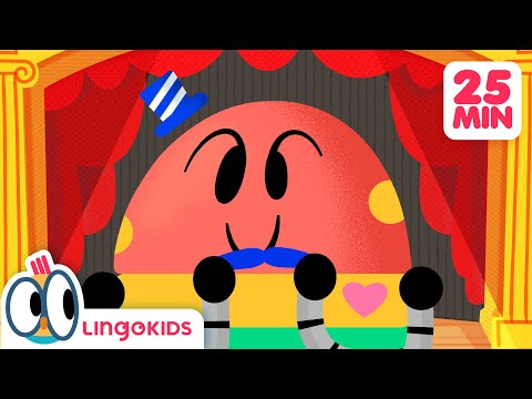 The Best Episodes of BABY BOT 🤖 Cartoons for Kids | Lingokids