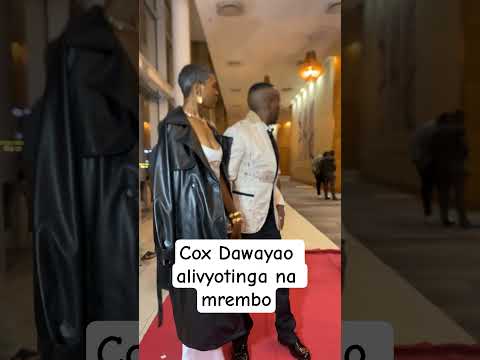 Cox Dawayao alivyotinga na mrembo #live #live #culture #africa #simba