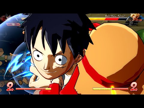 Dragon Ball FighterZ Mod - One Piece's Luffy vs All the Gokus - UCKy1dAqELo0zrOtPkf0eTMw