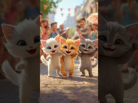 Little kittens dance cutie Groove 🥰😍 #shorts #cat #viral #pets