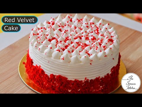 Eggless Red Velvet Cake Recipe without Oven ~ The Terrace Kitchen