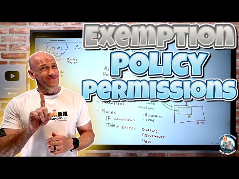 Detailed look at Azure Policy Exemption Permission Requirements