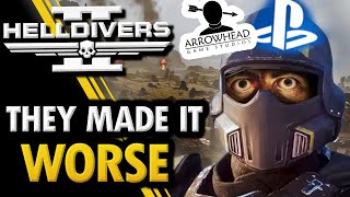 Helldivers 2 Studio Attacks Players - PSN Situation Update