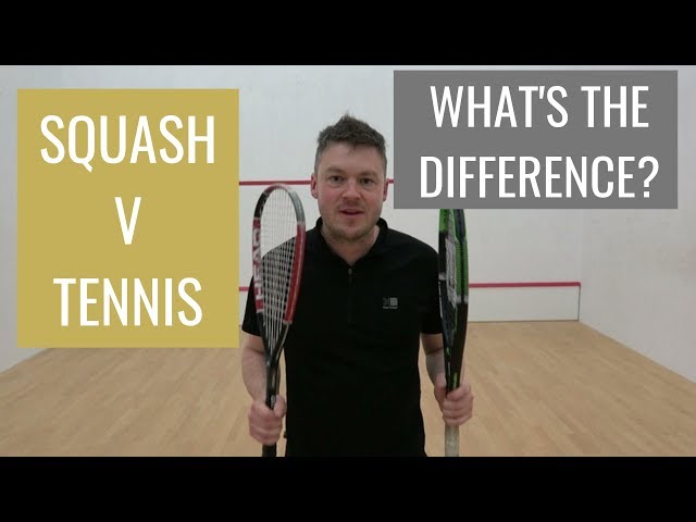 Can You Play Squash With A Tennis Racket?
