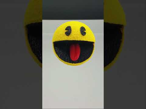 Pac-man ... 3D pen... bounce #namco  #atari #pacman #nintendo #3dpen #3dprinting