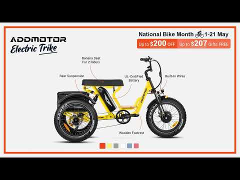 Celebrating National Bike Month with Addmotor E-Trike