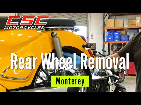Monterey - Rear Wheel Removal