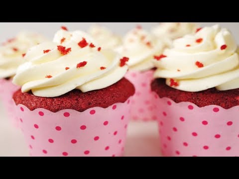 Red Velvet Cupcakes Recipe Demonstration - Joyofbaking.com - UCFjd060Z3nTHv0UyO8M43mQ