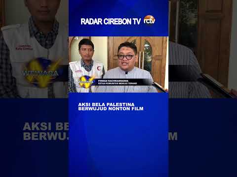 Aksi Bela Palestina Berwujud Nonton Film