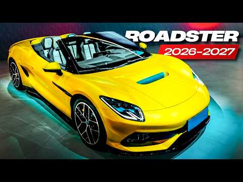 Top 10 New Sports Convertibles and Exotic Roadsters for 2026-2027 (Design Review)