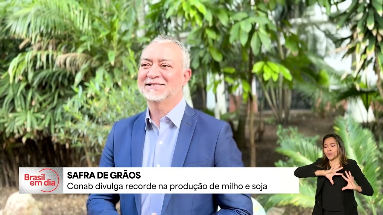 Produção nacional de grãos está estimada em mais de 345 milhões de toneladas
