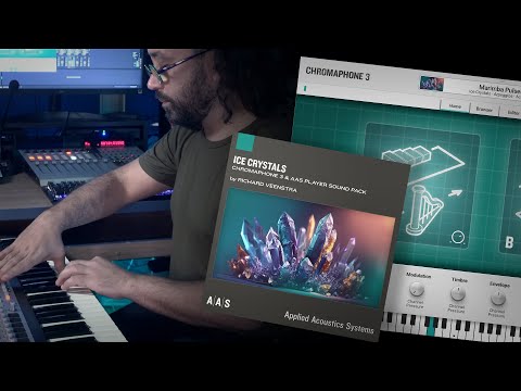 Wavering—Thiago Pinheiro jams with the Ice Crystals sound pack for Chromaphone 3