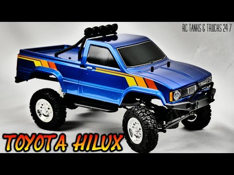 Thunder Tiger TOYOTA HILUX 1979 1/12 PICK-UP TRUCK RTR - Unboxing & In-Depth Look - UC1JRbSw-V1TgKF6JPovFfpA