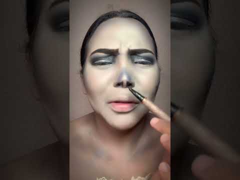 Emily | Cadaver de la novia | corpse bride 🦋🐛. #makeup #maquillaje #halloween