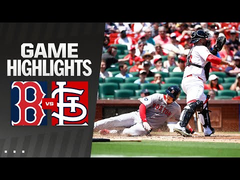 Red Sox vs. Cardinals Game Highlights (5/19/24) | MLB Highlights video clip