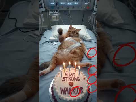 #happybirthday #funny #kitten #animalintelligence #kucing #cute #cat #cake #aicats #shorts #short #o