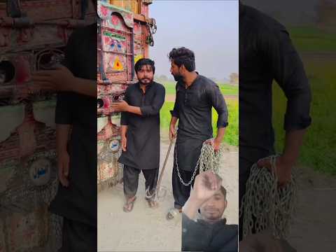 khaizar omer truck 🚛 ko breaking lag Gai #funny