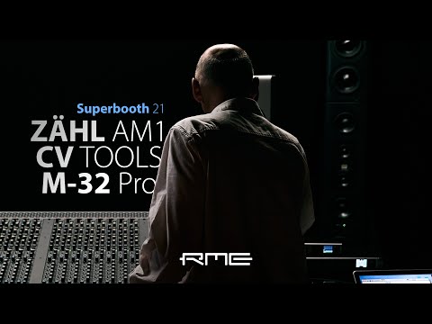 Superbooth 2021: Zähl AM1 Mixing Console and the RME M-32 Pro