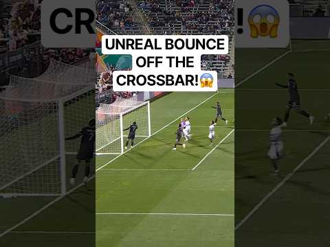 How did this BOUNCE BACK BACK OFF THE CROSS BAR!?🤯