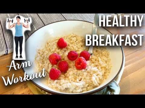 MY FITNESS JOURNEY DAY 11 OF 30 | Breakfast Ideas & Arms Workout ! | Eman - UCaZZh0mI6NoGTlmeI6dbP7Q