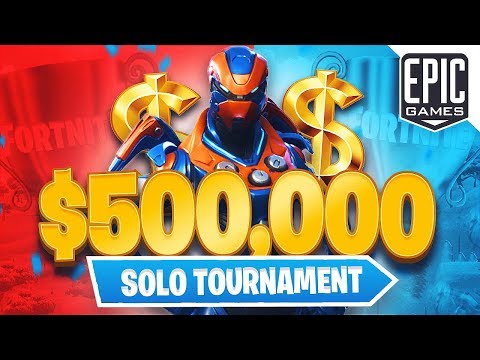 Fortnite Official $500,000 Solo Tournament! (Fortnite Battle Royale) - UC2wKfjlioOCLP4xQMOWNcgg