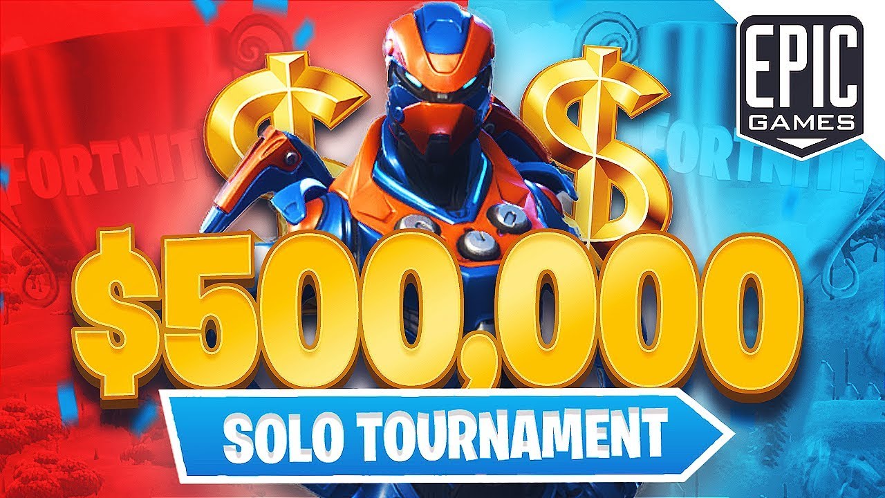 fortnite official 500 000 solo tournament fortnite battle royale - fortnite tournament thumbnail