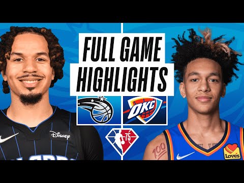 MAGIC at THUNDER | FULL GAME HIGHLIGHTS | March 23, 2022 video clip 