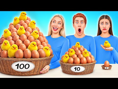 100 Slojeva Hrane Izazov | Kuhinja Bitka sa Hranom Multi DO Joy