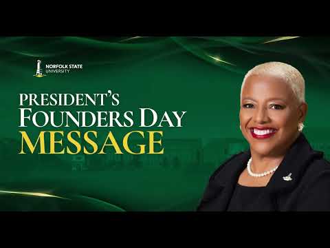 2026 Founders Day Presidents Message