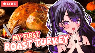 [Handcam] European girl tries to make Thanksgiving Dinner! 🦃