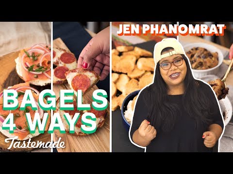 Bagels 4-Ways I Good Times with Jen