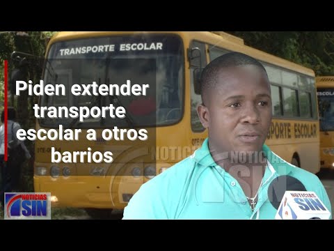 Piden extender transporte escolar a otros barrios