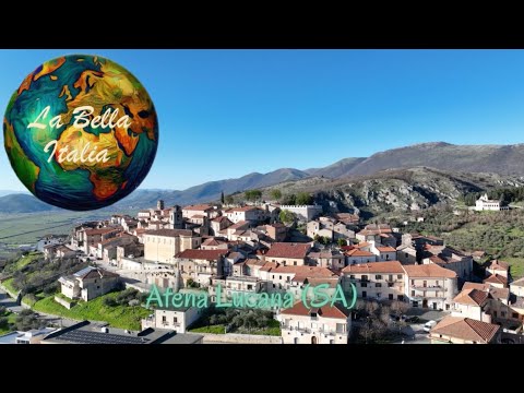 Atena Lucana (SA) - Italy - Video con drone di Atena Lucana