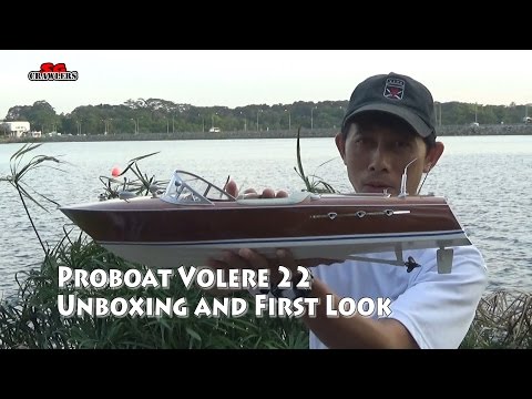 Proboat Volere 22 Ready to run 22-inch electric boat unboxing and first look - UCfrs2WW2Qb0bvlD2RmKKsyw