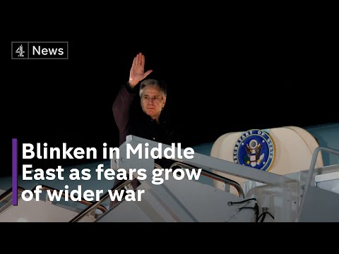 Antony Blinken begins marathon Middle East trip to stop wider conflict