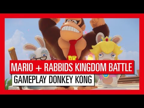 Mario + Rabbids Kingdom Battle ? Trailer del gameplay di Donkey Kong Adventure (Nintendo Switch)