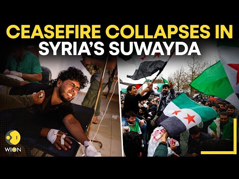 Israel-Syria War LIVE: Ceasefire Collapses In Syria’s Suwayda | Netanyahu Bombards Syria | WION LIVE