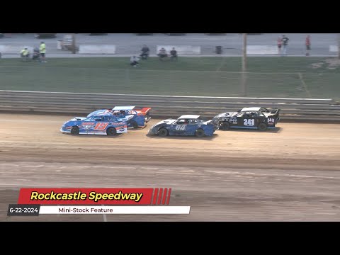 Rockcastle Speedway - Mini-Stock Feature - 6/22/2024 - dirt track racing video image