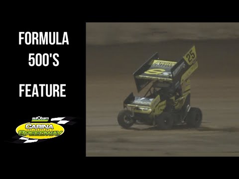 Formula 500's - Final - Carina Speedway - 11/2/2023 - dirt track racing video image