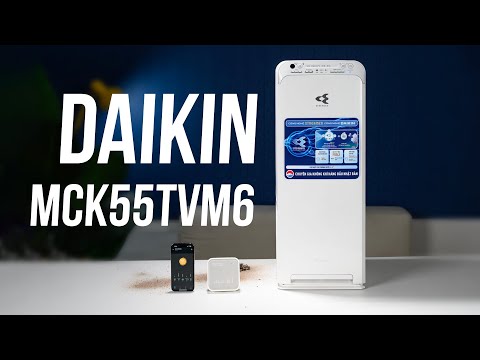 Trải nghiệm máy lọc không khí Daikin MCK55TVM6