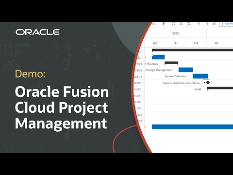 Oracle Fusion Cloud Project Management: Demo